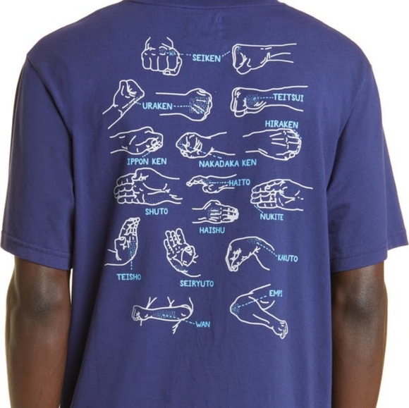 Nicholas Daley Punches Cotton Graphic Tee - Picture 1 of 5